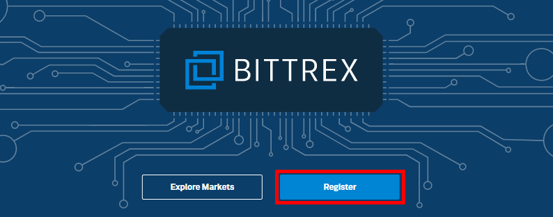 Bittrex（ビットレックス）の口座開設方法手順