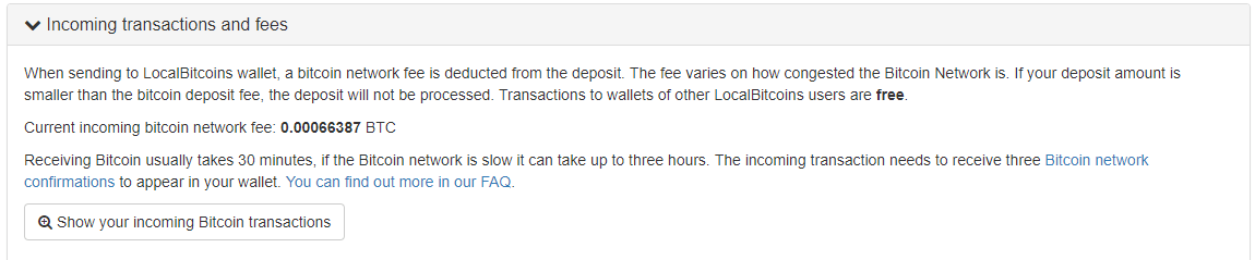 LocalBitcoins（ローカルビットコイン）の入金方法手順