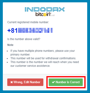 Indodax（インドダックス）の口座開設方法手順